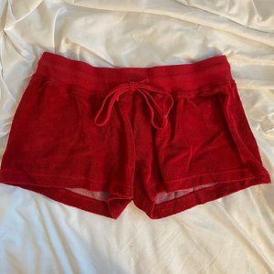 HARD TAIL Terry Shorts - Red
